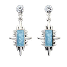 Cheap Jewelry Crystal Earrings Latest Fashion Alloy Rivet Earrings Jewelry